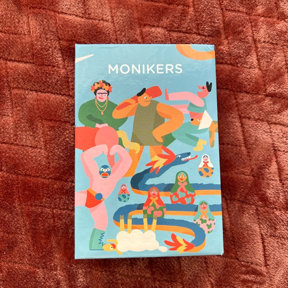 NWOT Monikers Party Card/Board Game
